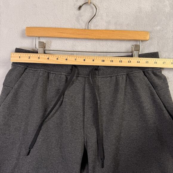 Lululemon City Sweat Shorts Men's XL Dark Grey Heather 9.5 Inseam Gym Workout - Picture 5 of 13
